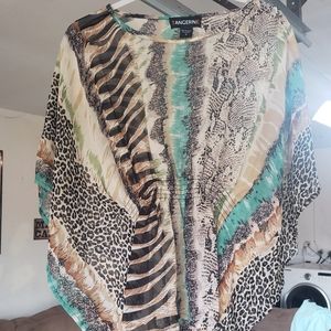 Small multi printed shirt